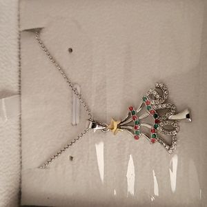 Angelady Christmas Tree Necklace